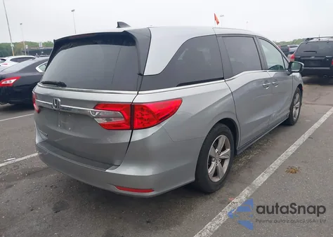 2020 Honda Odyssey Ex z USA, uszkodzony, nr VIN 5FNRL6H59LB044439